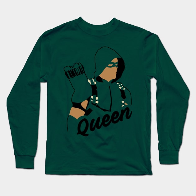 Oliver Queen, Green Arrow Long Sleeve T-Shirt by k4k7uz